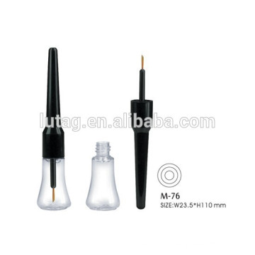 Clear Eyeliner Plastic Cosmetic Tubes